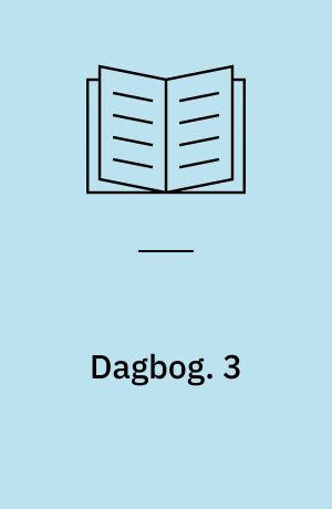 Dagbog. 3 : 1939-1944. - 1978. - 345 s.