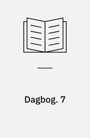 Dagbog. 7 : 1966-1974. - 1982. - 369 s.
