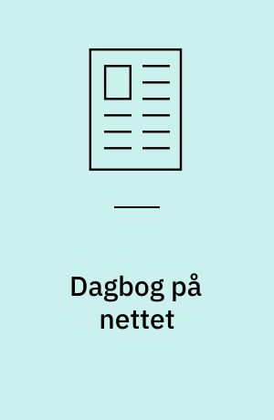 Dagbog på nettet : blogging