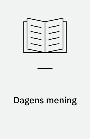Dagens mening