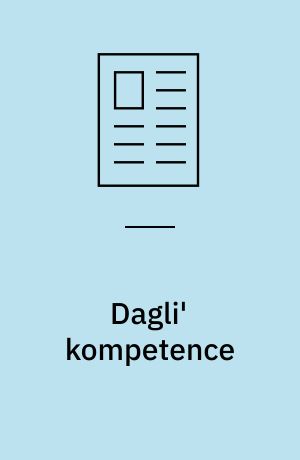 Dagli' kompetence