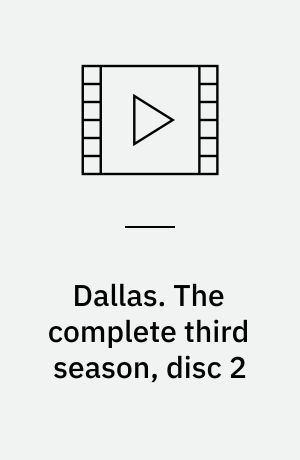 Dallas. The complete third season, disc 2 (Stor skrift)