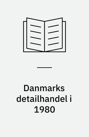 Danmarks detailhandel i 1980