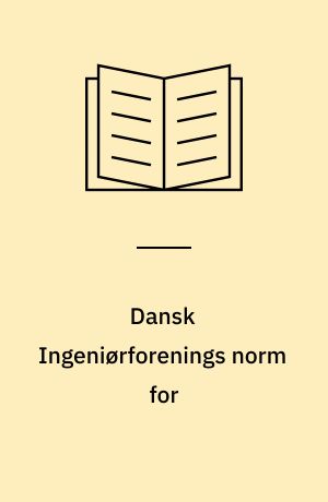 Dansk Ingeniørforenings norm for