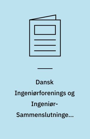 Dansk Ingeniørforenings og Ingeniør-Sammenslutningens normtillæg : rettelser, ændringer og fortolkninger til normstyrelsens publikationer. Maj 1991 (15. udgave)