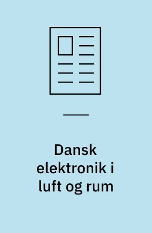 Dansk elektronik i luft og rum