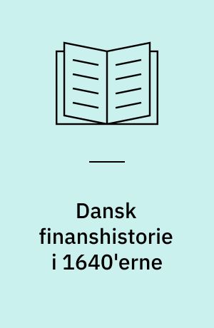 Dansk finanshistorie i 1640'erne