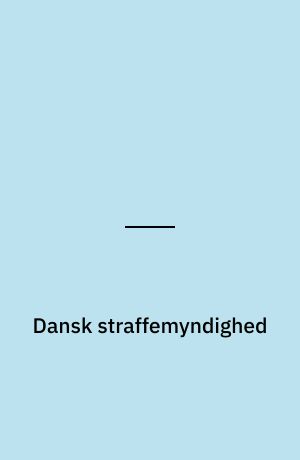 Dansk straffemyndighed