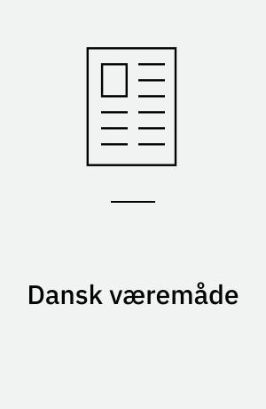 Dansk væremåde