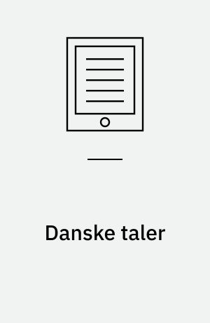 Danske taler : 20 opbyggelige analyser