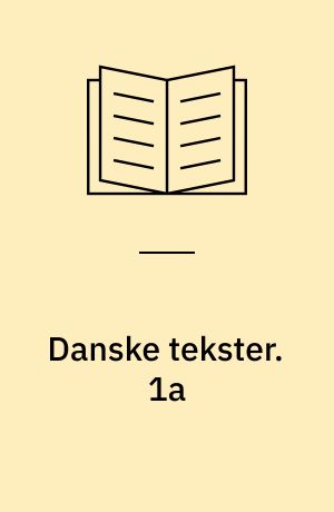 Danske tekster : tillæg. 1a : Til bind 1 i.e 3. - 1987. - 47 s.