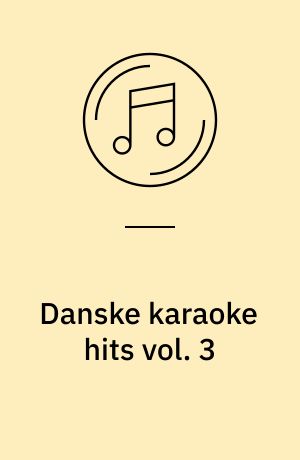 Danske karaoke hits vol. 3
