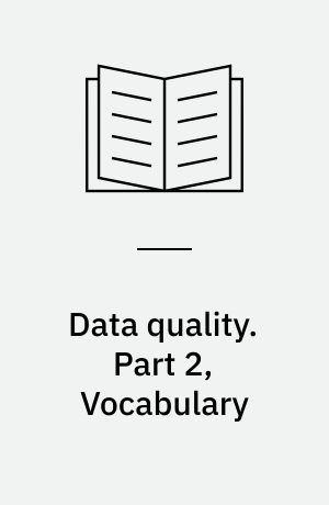Data quality. Part 2, Vocabulary
