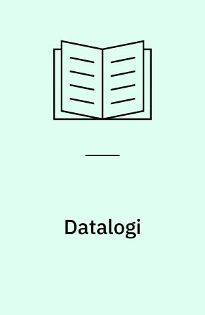 Datalogi : bekendtgørelse og vejledende retningslinier