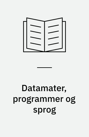 Datamater, programmer og sprog