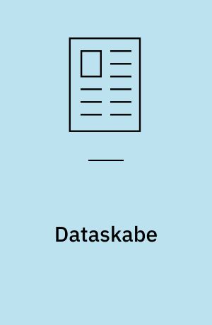 Dataskabe