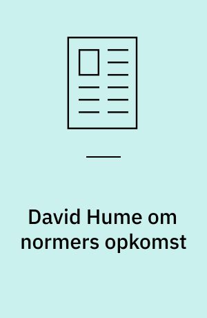 David Hume om normers opkomst