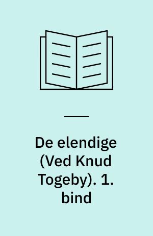 De elendige. 1. bind