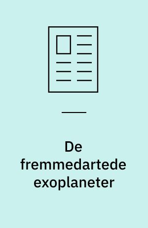 De fremmedartede exoplaneter