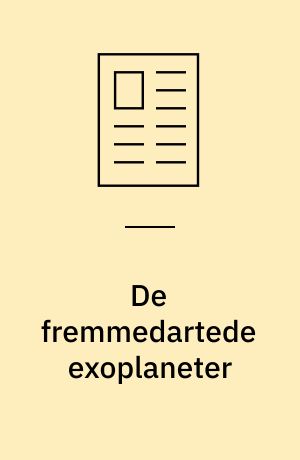 De fremmedartede exoplaneter