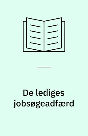 De lediges jobsøgeadfærd