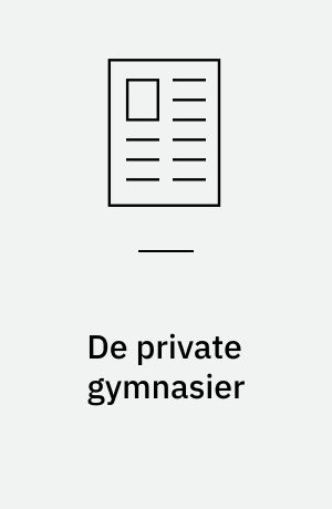De private gymnasier