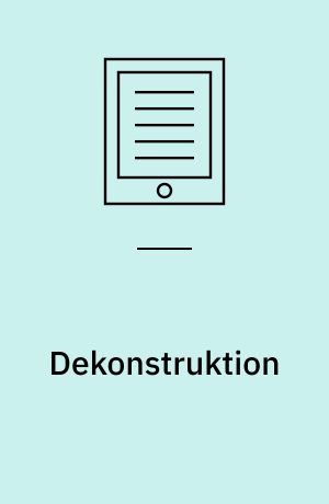 Dekonstruktion