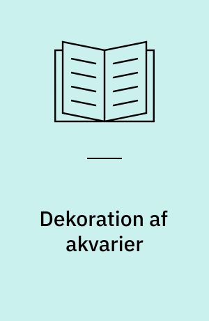 Dekoration af akvarier