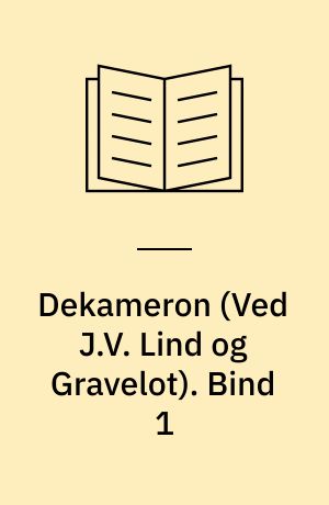 Dekameron. Bind 1