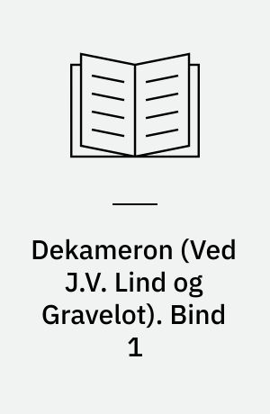Dekameron. Bind 1