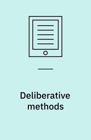 Deliberative methods