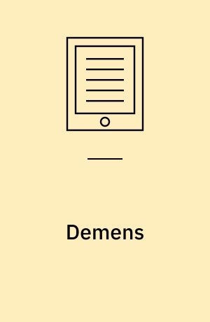Demens : ikke-farmakologiske interventioner