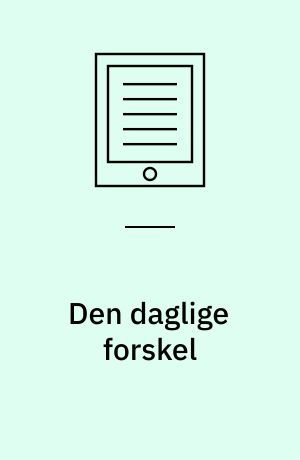 Den daglige forskel : omsorgsmedhjælpere i bo- og dagtilbud for voksne med varig nedsat fysisk eller psykisk funktionsevne