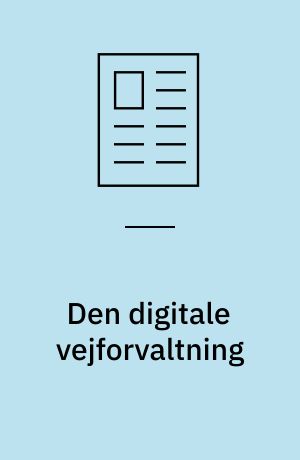 Den digitale vejforvaltning