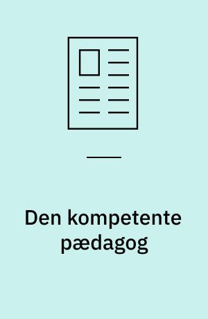 Den kompetente pædagog