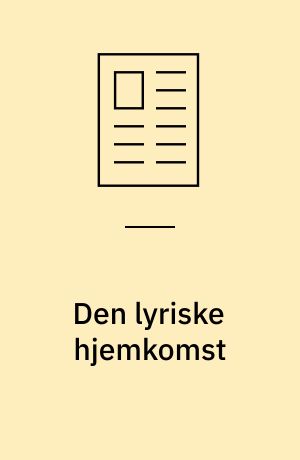 Den lyriske hjemkomst