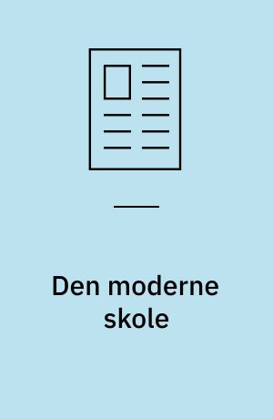 Den moderne skole