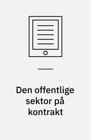 Den offentlige sektor på kontrakt