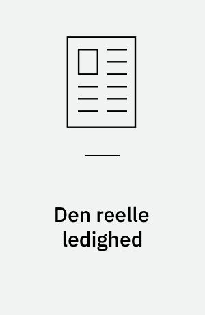 Den reelle ledighed