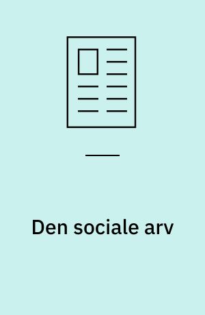 Den sociale arv