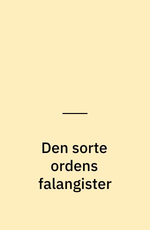 Den sorte ordens falangister