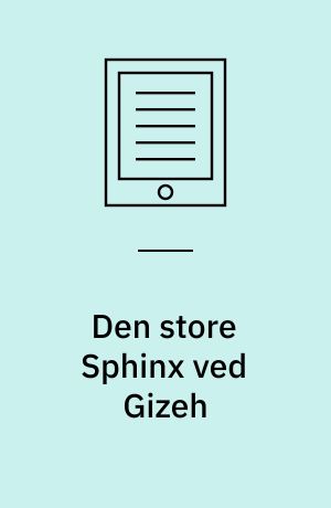 Den store Sphinx ved Gizeh