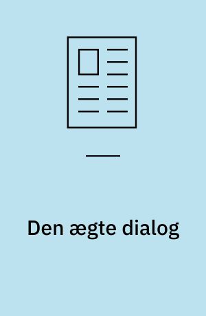Den ægte dialog