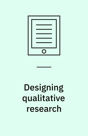 Designing qualitative research
