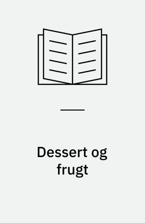 Dessert og frugt
