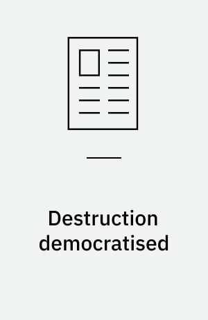 Destruction democratised : how the evolution of synthetic biology, quantum computing, and AI threatens to disrupt the current World order
