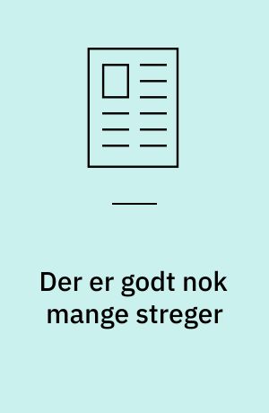 Der er godt nok mange streger