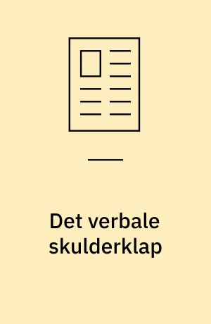 Det verbale skulderklap