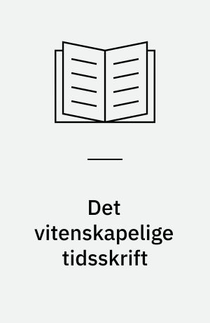 Det vitenskapelige tidsskrift
