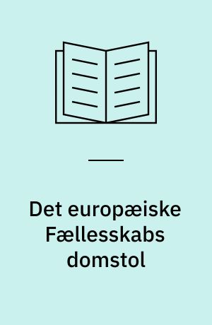 Det europæiske Fællesskabs domstol